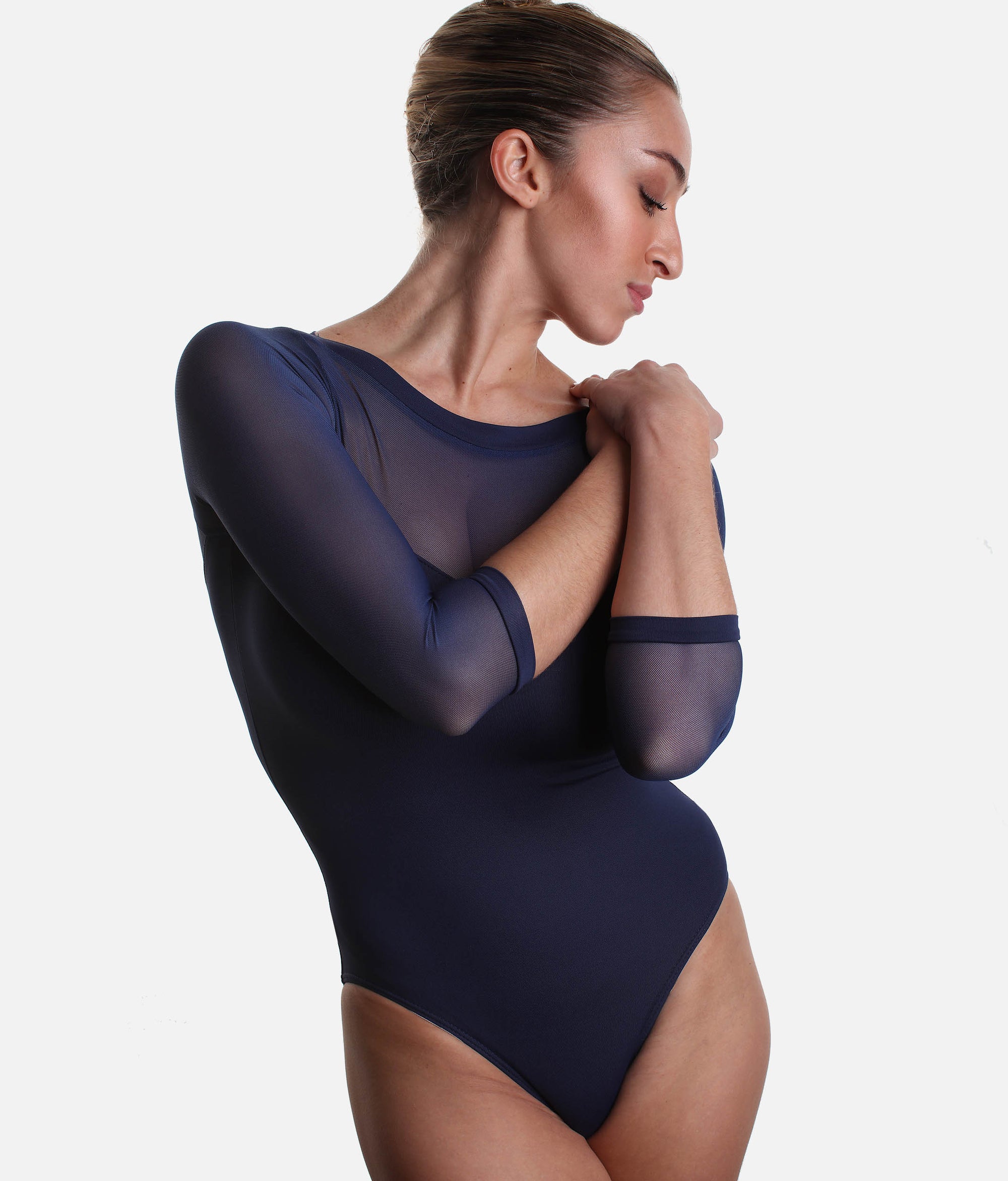 Classic 3/4 Sleeve Leotard - SL 129