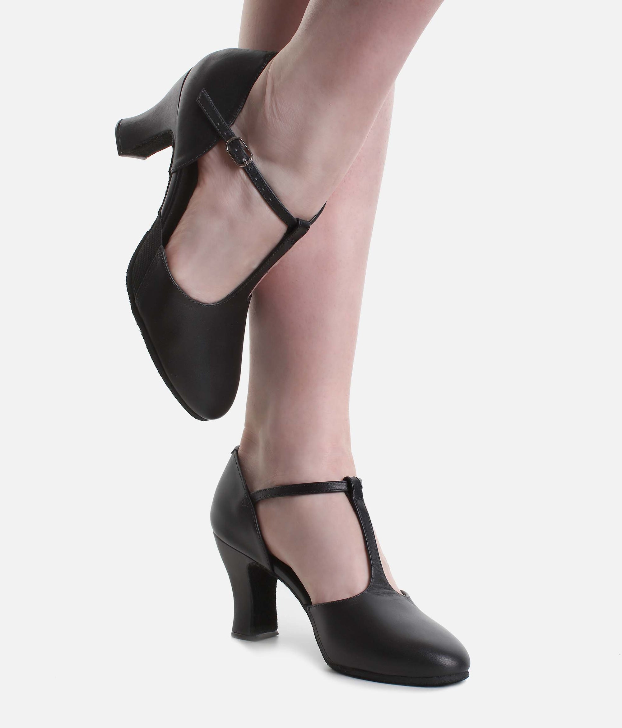 2.5&quot; Heel T-strap Character Shoe - CH 57