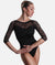 Lace Long Sleeve Leotard - SL 109