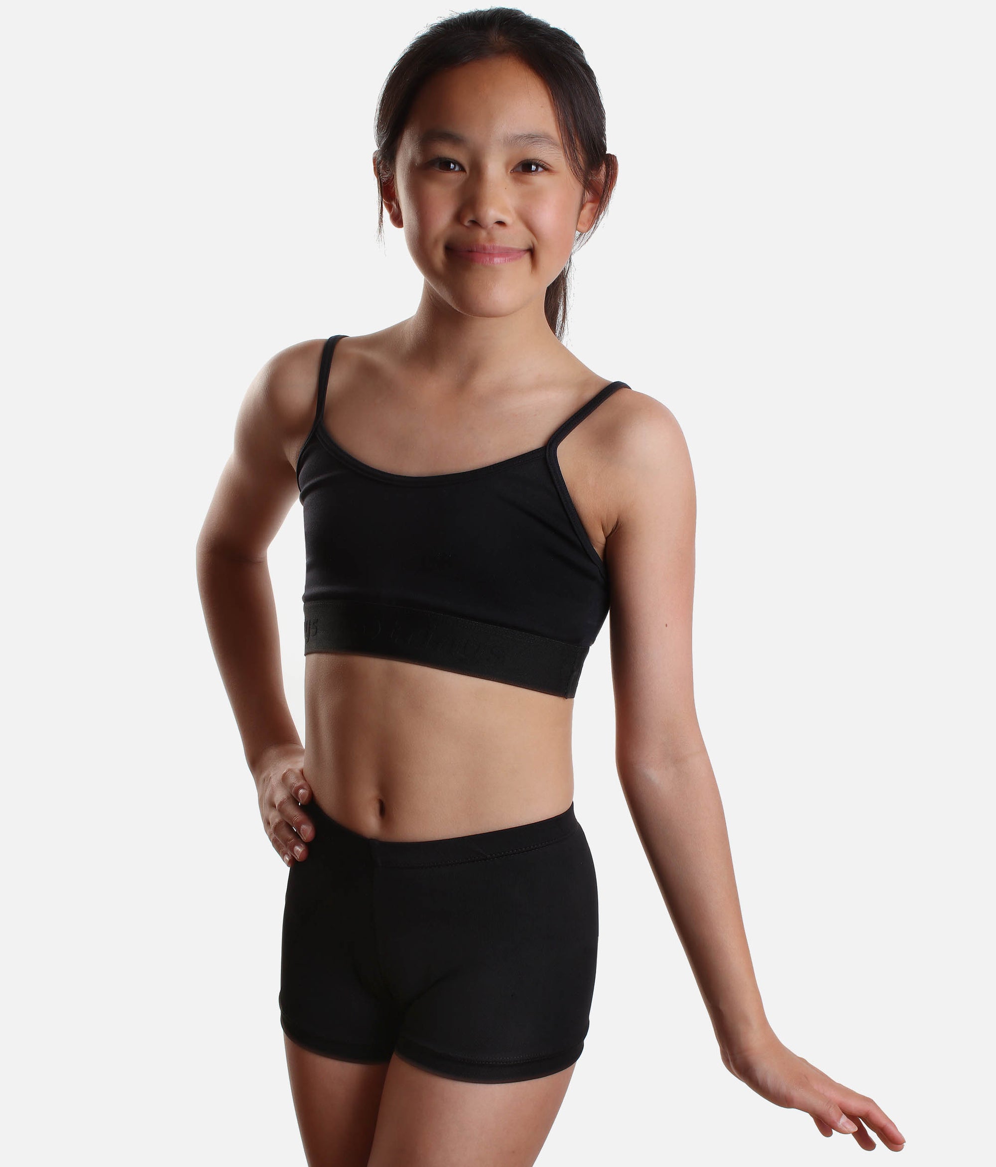 Black Dance Shorts  - SL 83