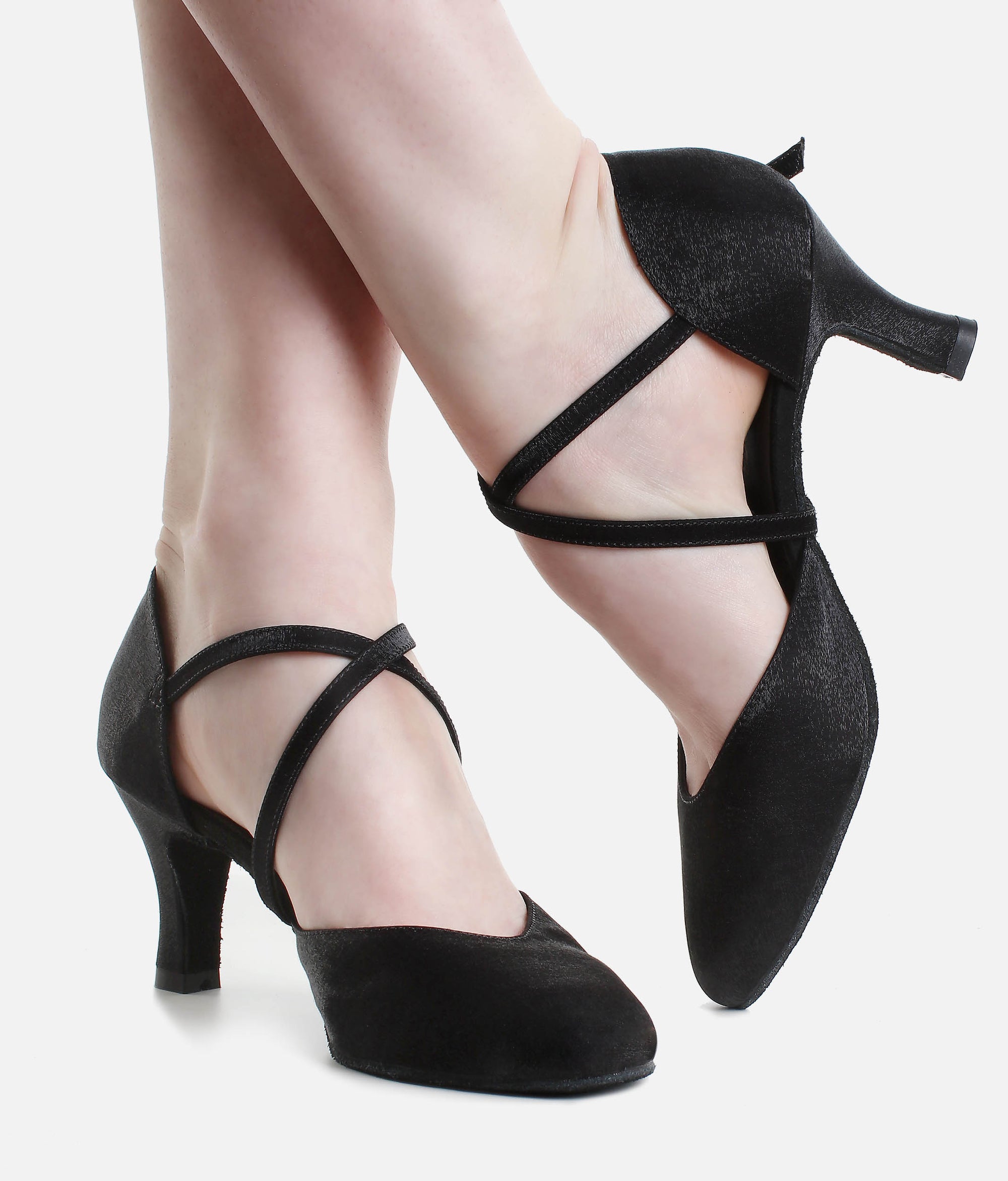 Satin Ballroom Shoe - BL 156